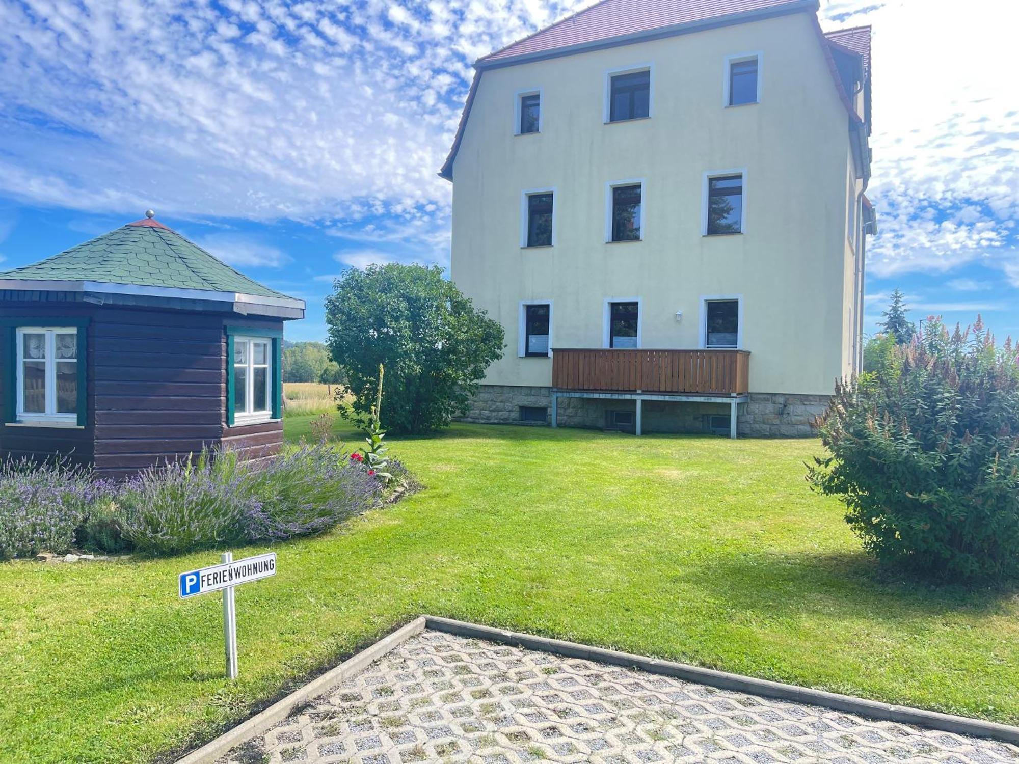 Ferienwohnung Wanderglueck Rathmannsdorf Dış mekan fotoğraf